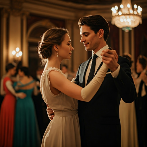 A Dance of Love: Intimate Moments at the Formal Ball