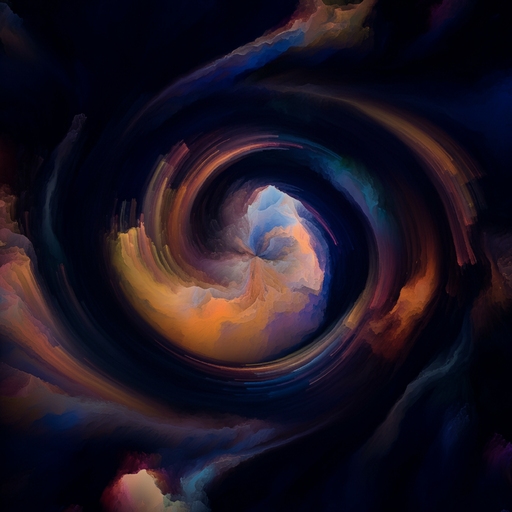 A Cosmic Dream in Vibrant Swirls