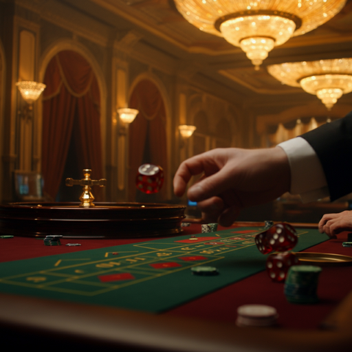 The Roll of the Dice: A Moment of Suspense in the Casino