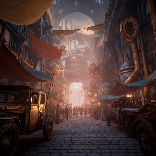 Steampunk Dreams: A City of Gears and Wonder