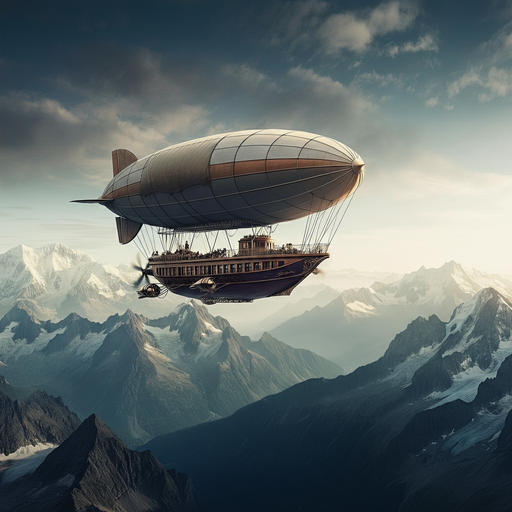 Steampunk Dreams: A Journey Above the Clouds