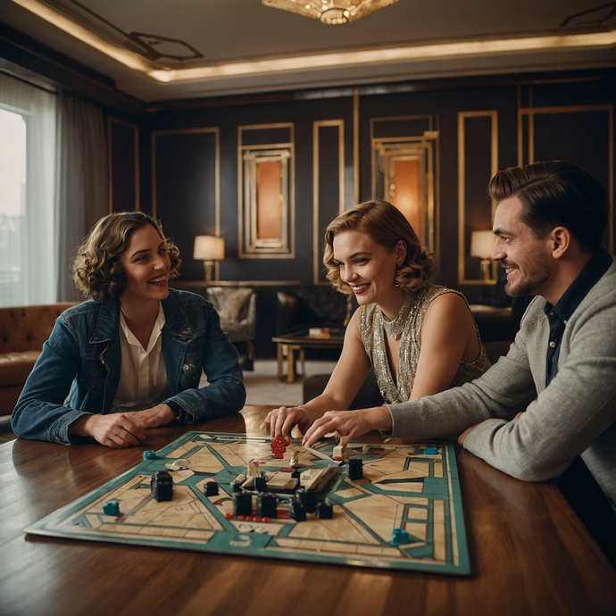 Luxury Living, Playful Moments: A Night of Board Games and Laughter