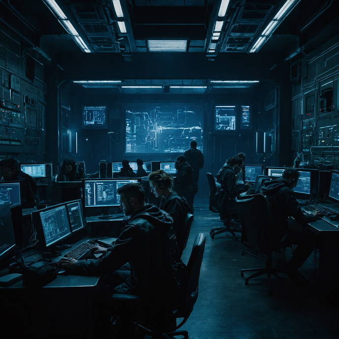 The Watchers: A Glimpse into a Futuristic Control Center