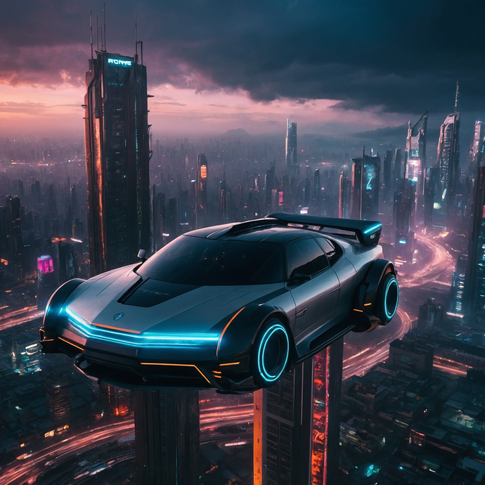 Neon Cityscapes and Flying Cars: A Glimpse into the Future