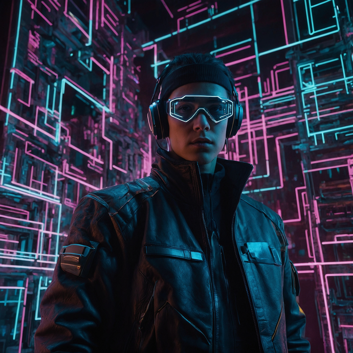 Neon Dreams: Cyberpunk Style Meets Futuristic Glow