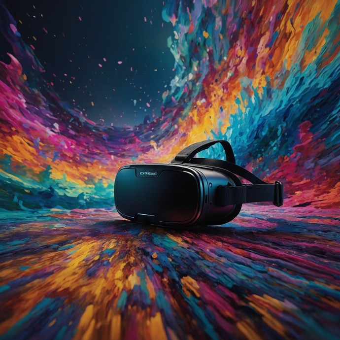 Where Reality Meets Imagination: A VR Headset Embraces the Abstract