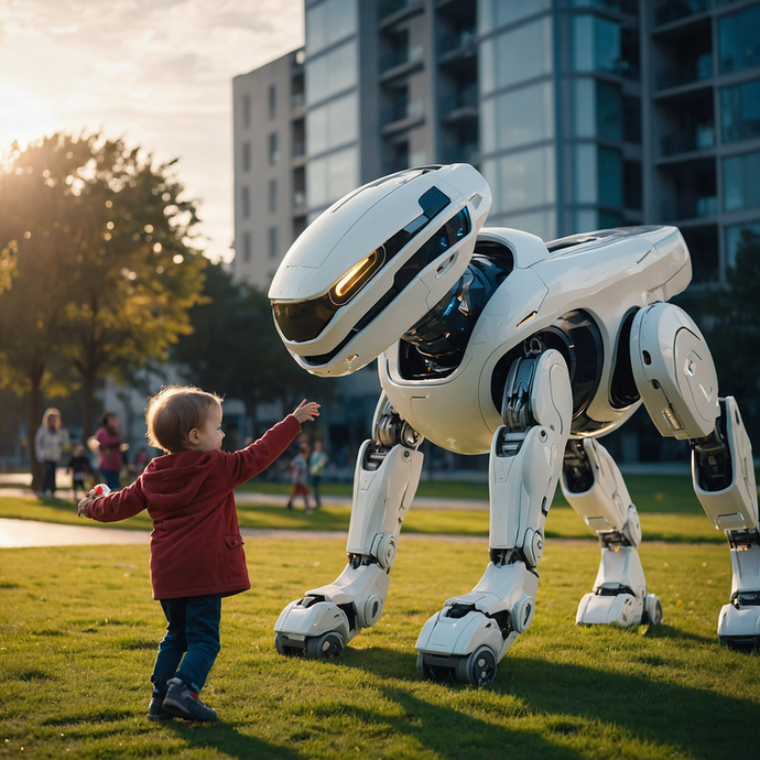 A Robot Dog’s Playful Promise: The Future of Companionship?