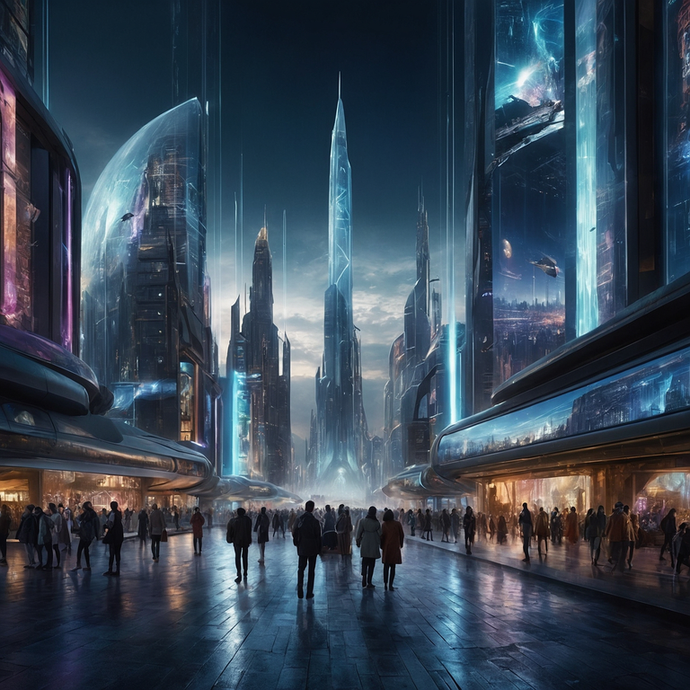 A Glimpse into the Future: A City Awash in Mystery