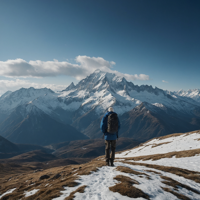 A Hiker’s Perspective: Finding Serenity Amidst Majestic Peaks