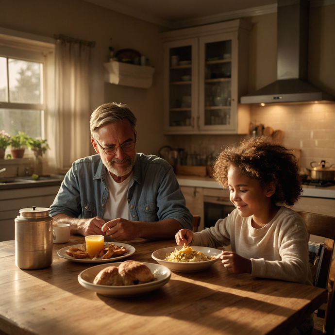 Golden Hour Breakfast: A Grandparent’s Love Shines Through