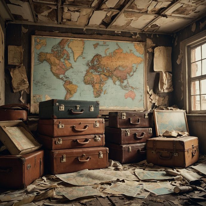 Timeworn Treasures: A Room Frozen in Time