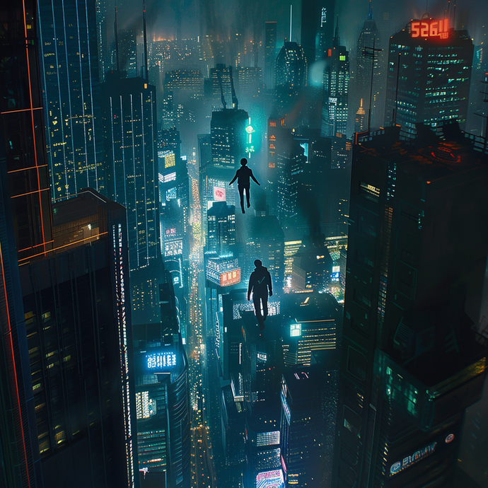 Cyberpunk City: Flight of Wonder