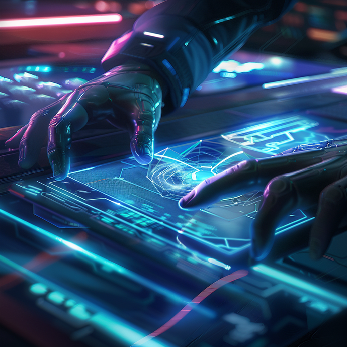 Cyberpunk Hands: A Glimpse into the Future