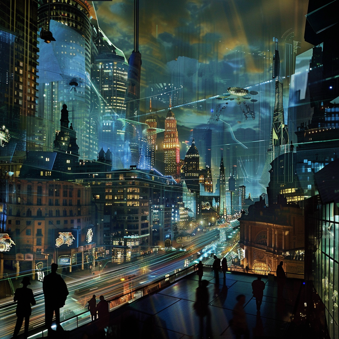 Futuristic Cityscape: Awe-Inspiring, Yet Lacking Depth