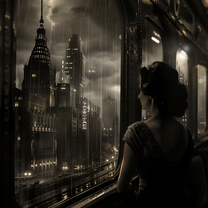 Can AI Capture the Essence of Noir? A Case Study in Aesthetic Generation with Midjourney