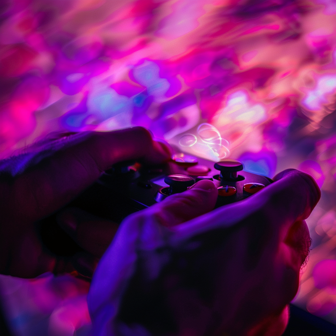 Neon Glow, Intense Focus: The Controller Takes Center Stage