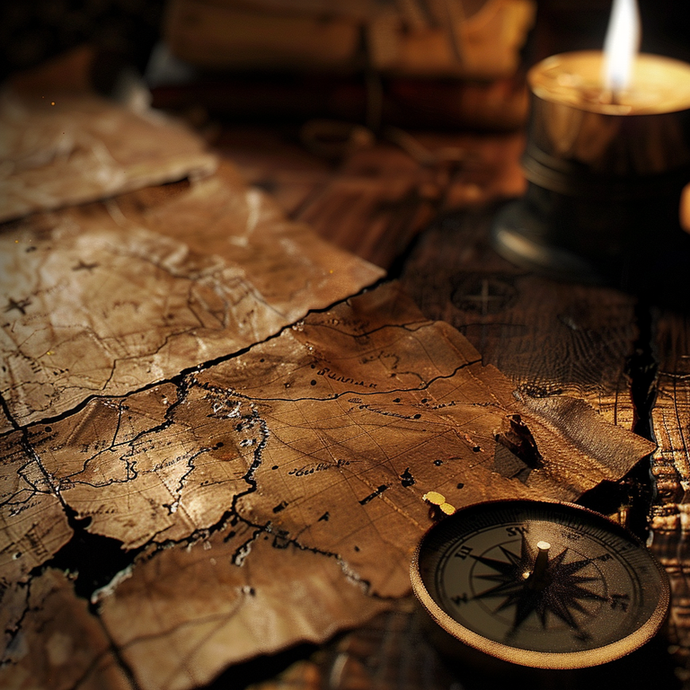 Uncharted Territories Await: A Map and Compass Beckon