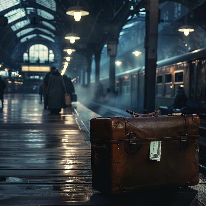 A Suitcase Full of Memories: A Moment of Departure