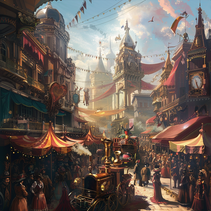 Step into a Whimsical Steampunk Wonderland