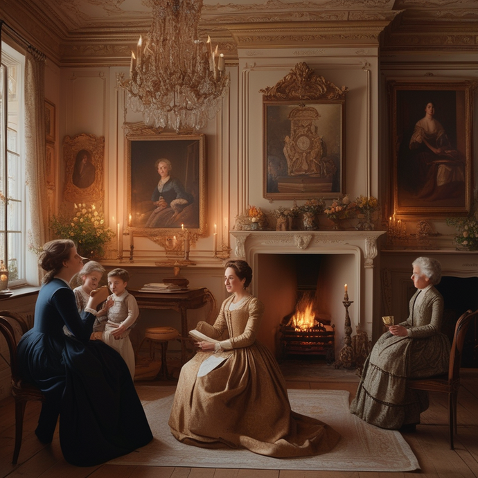 Timeless Elegance: An Intimate Gathering by the Hearth