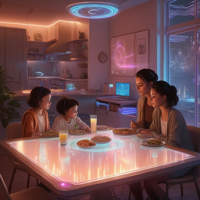 A Futuristic Family Dinner