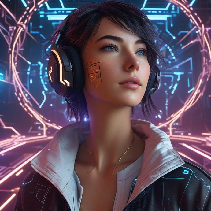 Lost in the Neon: A Cyberpunk Dream