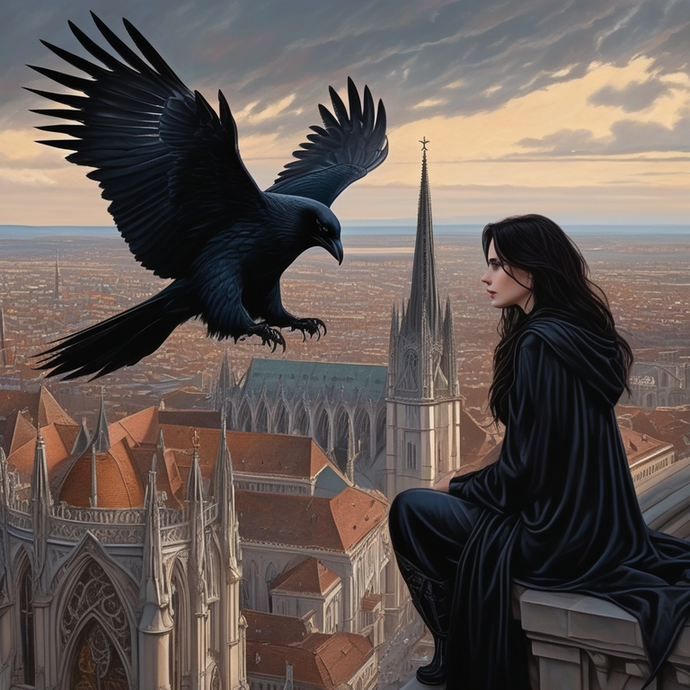 A Raven’s Shadow: Mystery and Intrigue on the Rooftop