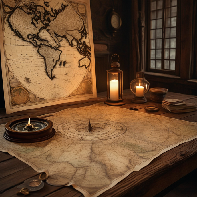 Unveiling the Secrets of the Past: A Mysterious Map Room