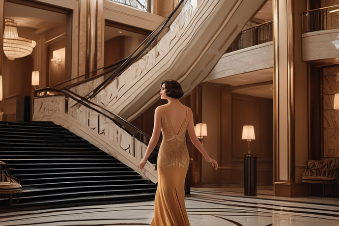 image from Can AI Capture the Glamour of Art Deco? A Case Study with Scenario