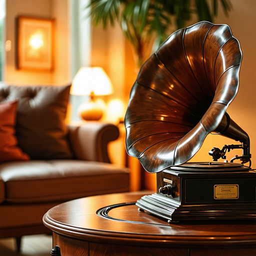 A Vintage Gramophone, Captured in Time