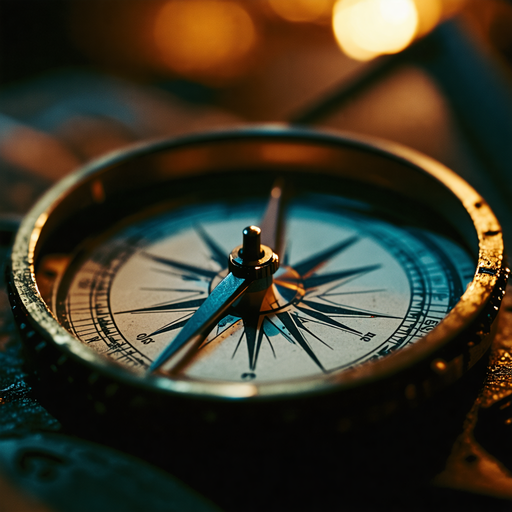 Unveiling the Secrets: A Vintage Compass Beckons Adventure