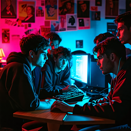 Hackers in the Shadows: A Glimpse into the Intensity of the Code