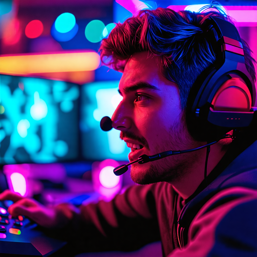 Immersed in the Game: A Gamer’s Focused Intensity