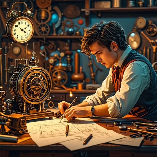 Steampunk Craftsman: A World of Precision and Detail