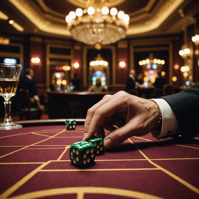 The Roll of a Lifetime: A Hand of Fate in the Casino’s Glow