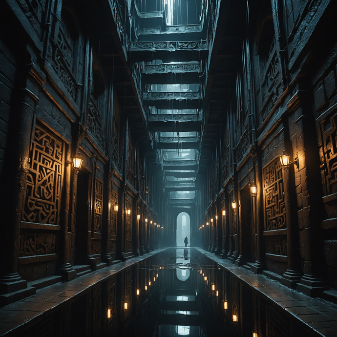 Secrets in the Shadows: A Mysterious Alley Beckons