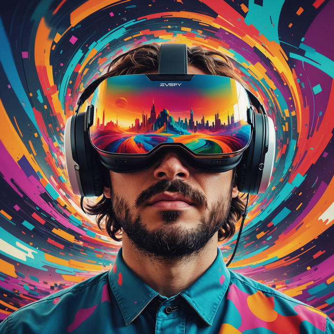 Lost in the Digital Vortex: A Journey into Psychedelic VR