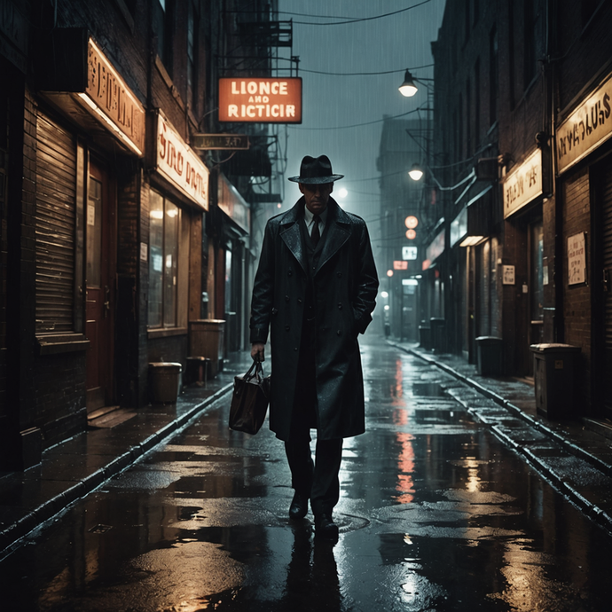 Lost in the Shadows: A Noir Tale Unfolds