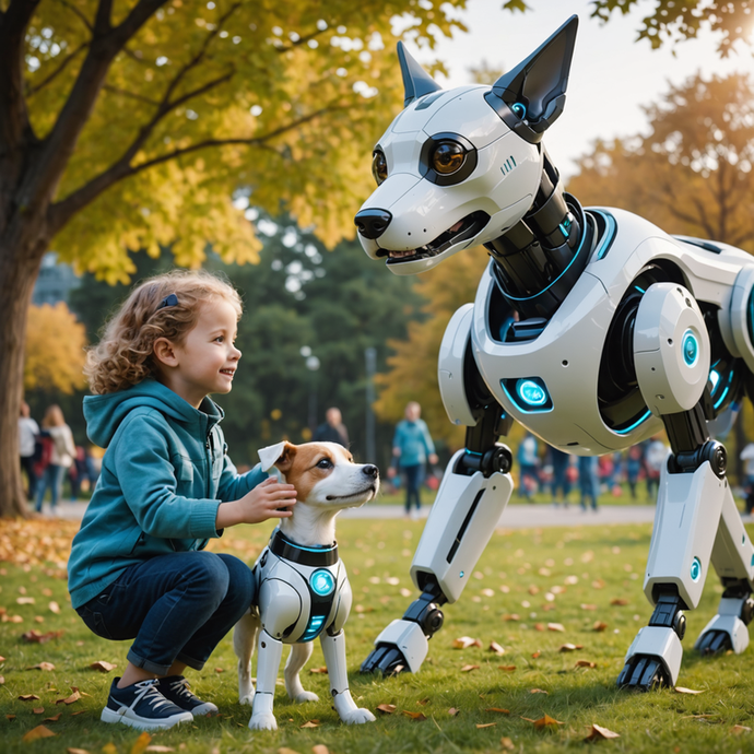 The Future of Play: A Girl and Her Robotic Dog