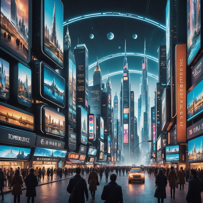 A Glimpse into the Future: A City of Wonder and Technology