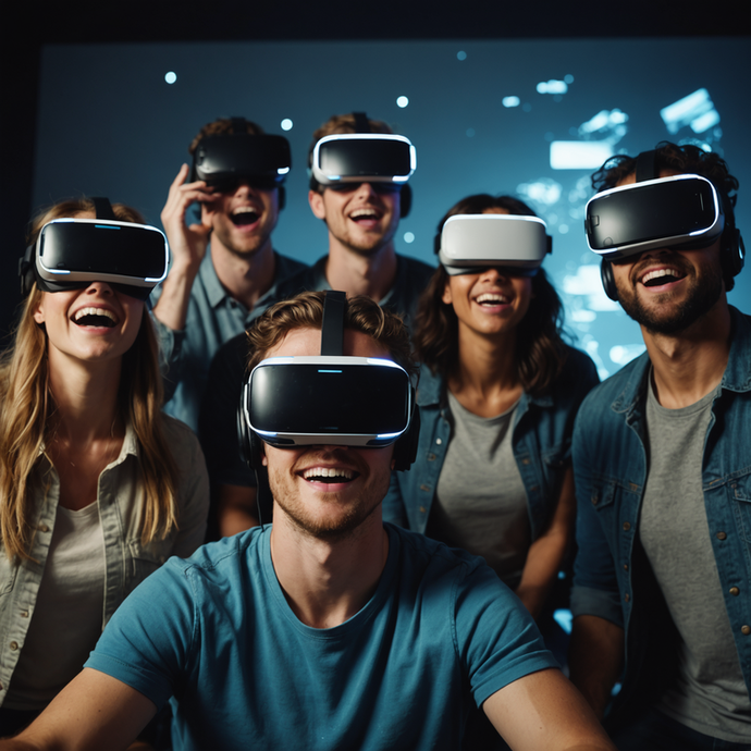 VR Friends: Laughter and Wonder in the Digital Realm