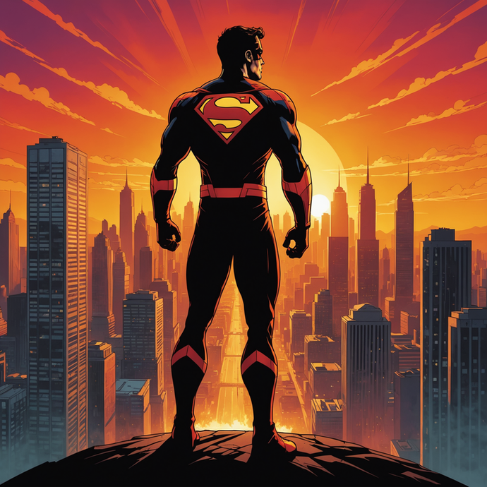 Superman’s Sunset Vigil: A City Saved, Hope Renewed