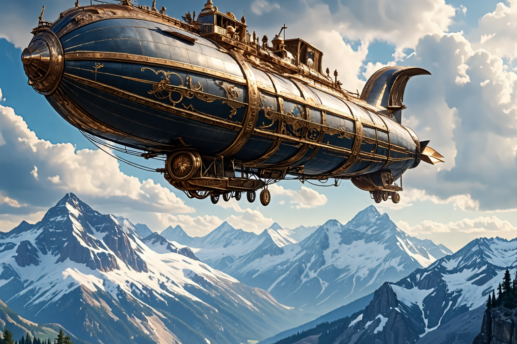 image from Steampunk Dreams: Exploring the Challenges of AI-Generated Art with Flux-pro