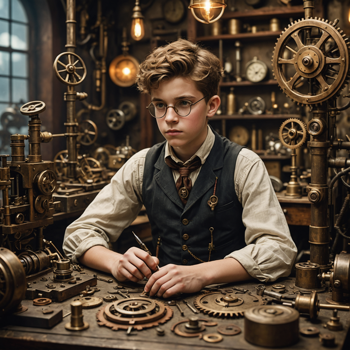 Steampunk Craftsman: A Moment of Innovation