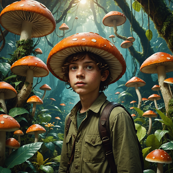 Lost in a World of Wonder: A Boy and His Mushroom Kingdom