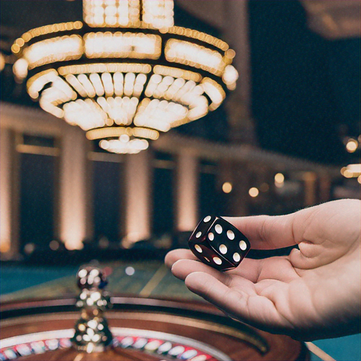 The Roll of Fate: A Hand Holds the Key in a Casino’s Heart