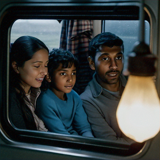 In the Shadow of the Train: A Family’s Silent Journey