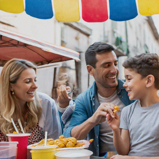 Family Fun at the Street Food Market