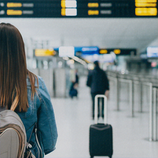 Lost in Transit: A Moment of Solitude at the Airport