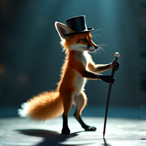 A Dapper Fox Takes Center Stage